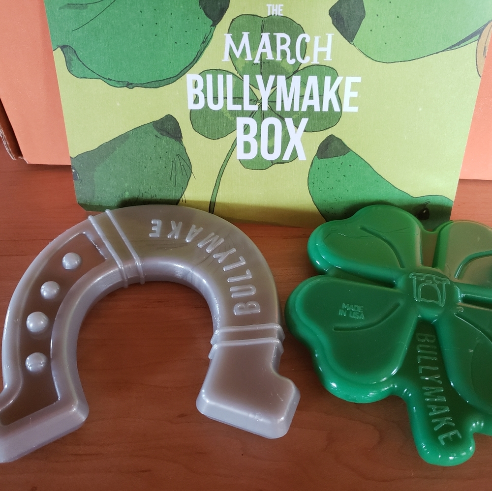 Two Bullymake Hard Toys